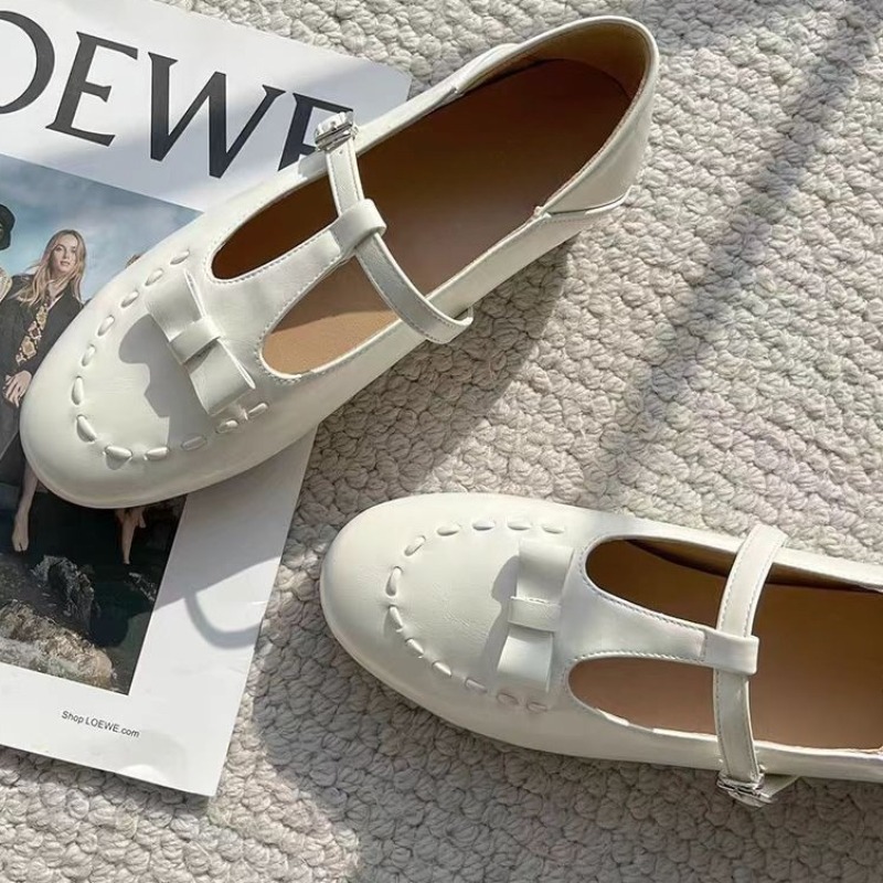 Women'S Fashion For Summer 2025 - Nouveau Français Roped Mary Jane chaussures
