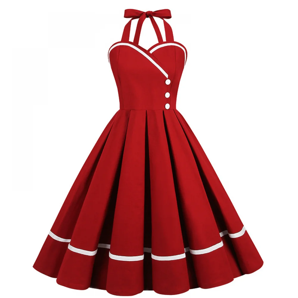 Women'S Fashion Of The 50S - Halloween 50s 60s 80s robe rétro