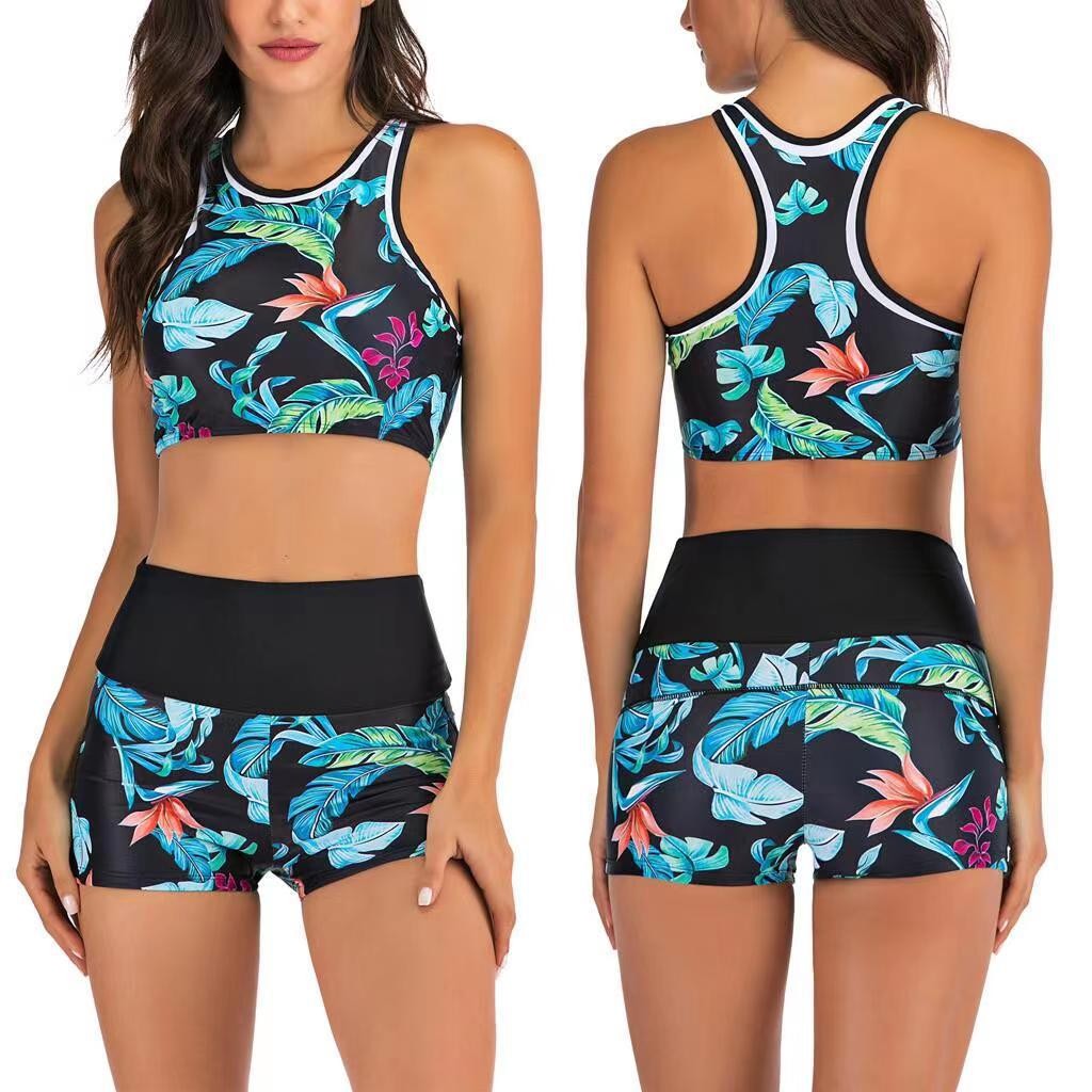 Crop Top Women - Bikini Y2K pour femme, tankini avec