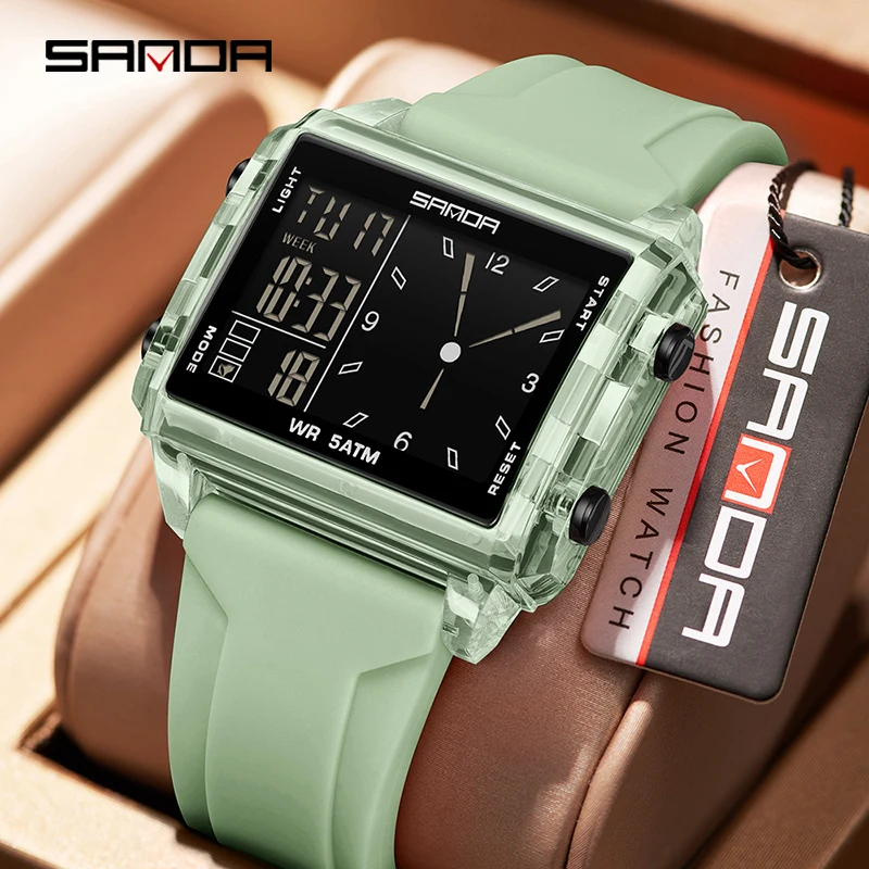 Women Fashion Zone - SANDA mode montre analogique électronique pour