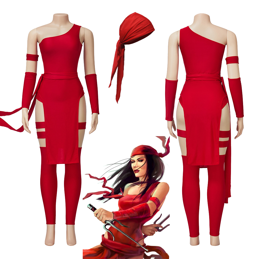 Women Fashion Reddit - Anime Elektra Natchios Cosplay Costume Sexy