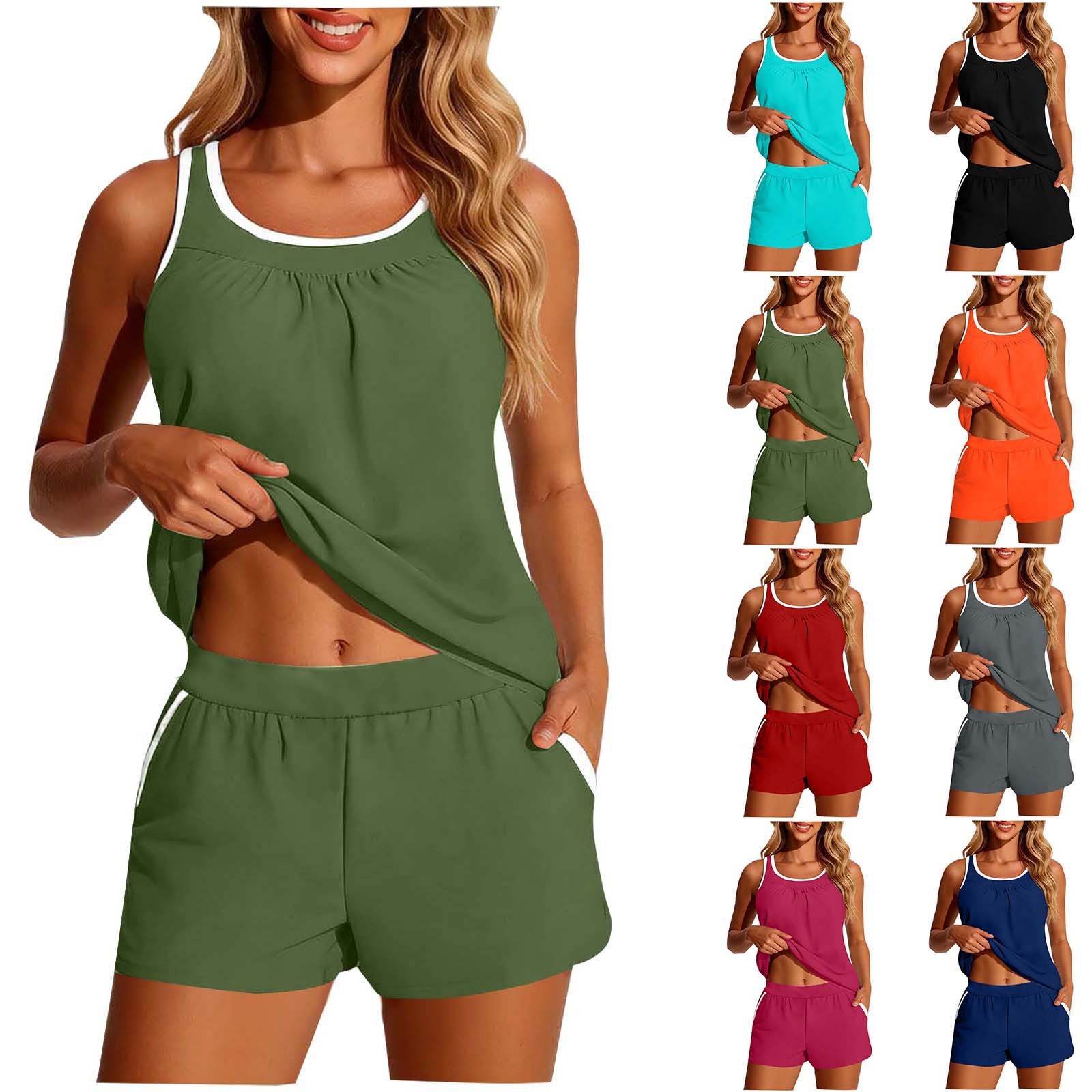 Crop Top Women - Maillot de bain 2 pièces pour