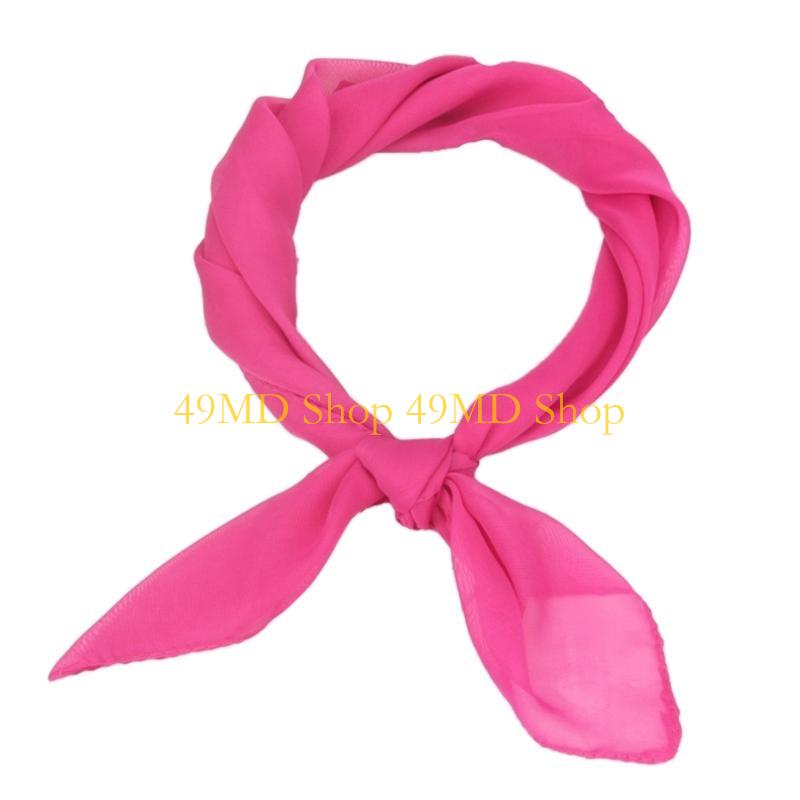 Women'S Fashion Of The 50S - Écharpe carrée en mousseline soie, foulard