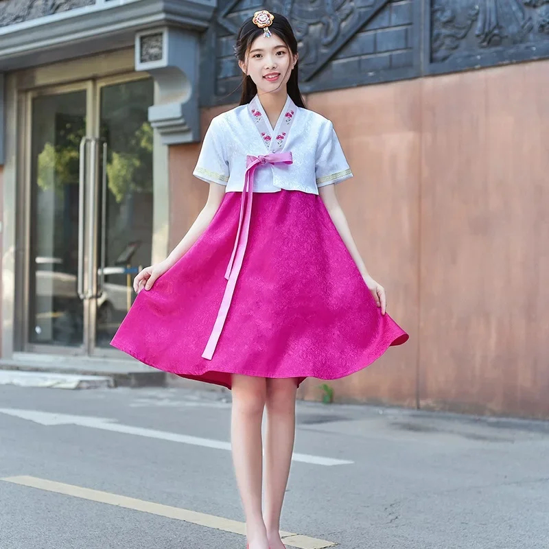 Women'S Fashion Vest Tops - Robe Hanbok pour femme 2026 2024,