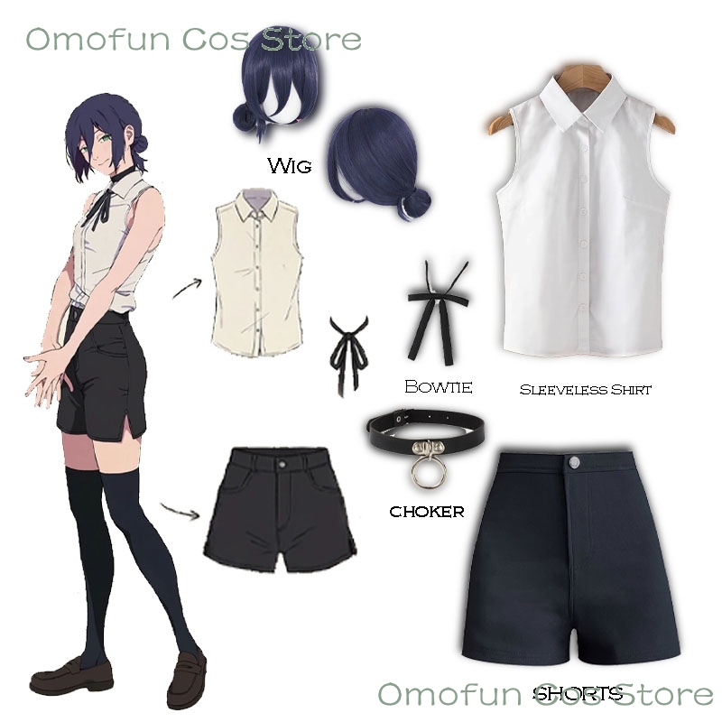 Sleeveless Jumpsuit - Reze – Costume de Cosplay, chemise