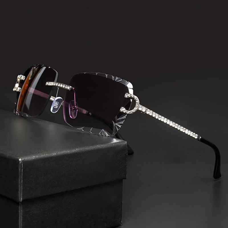 Women'S Fashion Reading Glasses - Lunettes de soleil carrées sans monture
