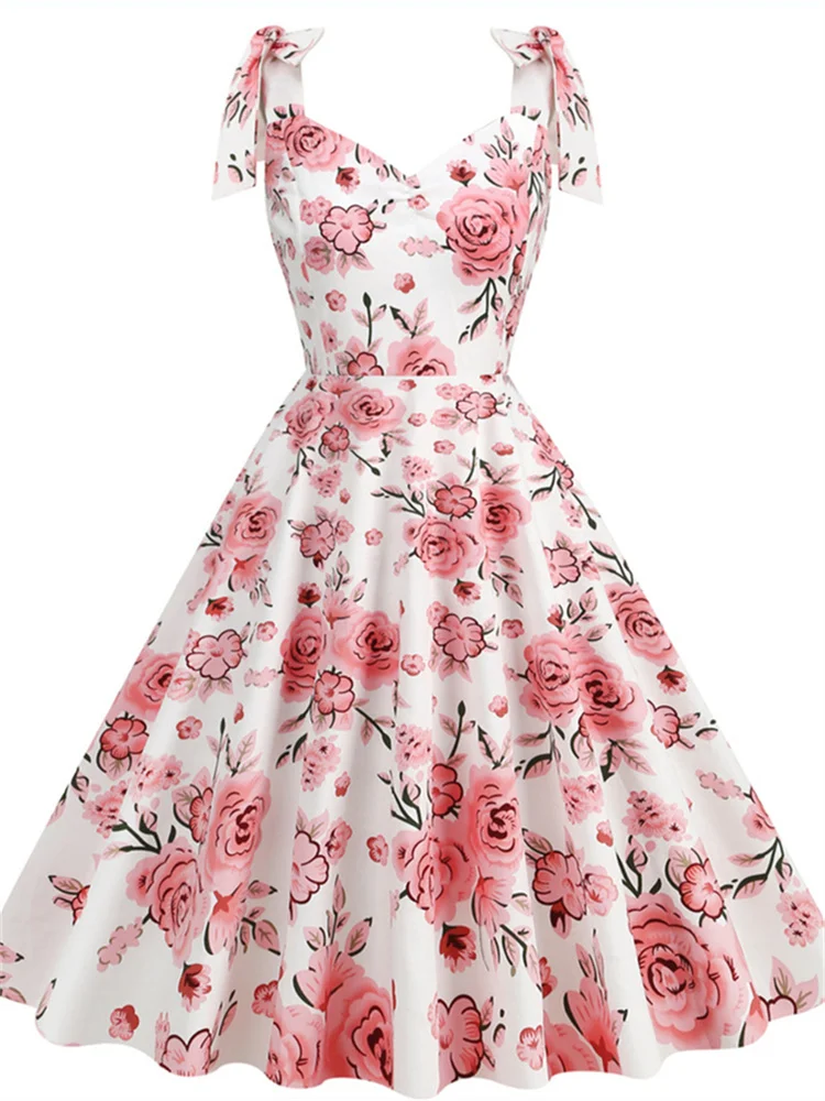Women'S Fashion In The 60S - Robe d'été rétro années 50 et