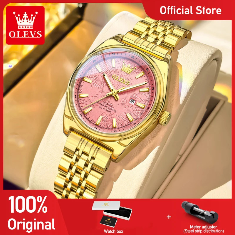 Fashion Women Watches - OLEVS nouveau 3703 montres femme élégante