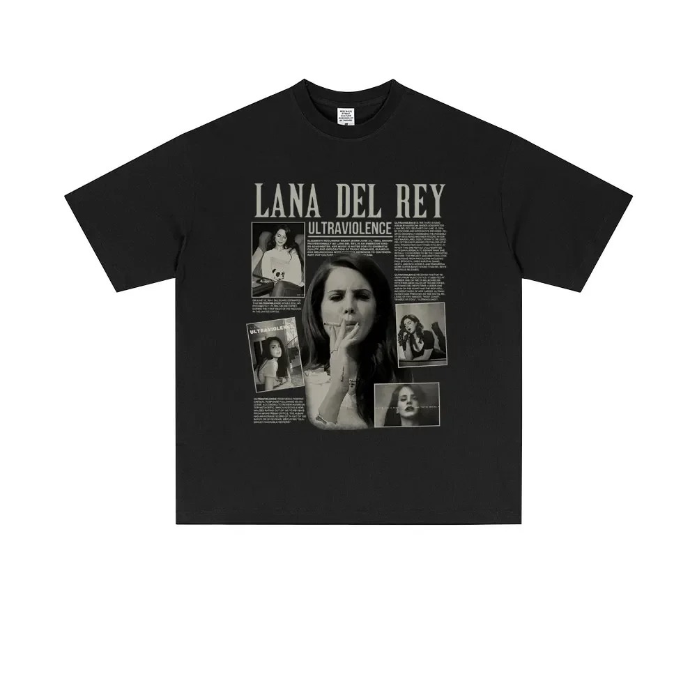 Women Fashion Uk - T-shirt de la tournée Lana Del