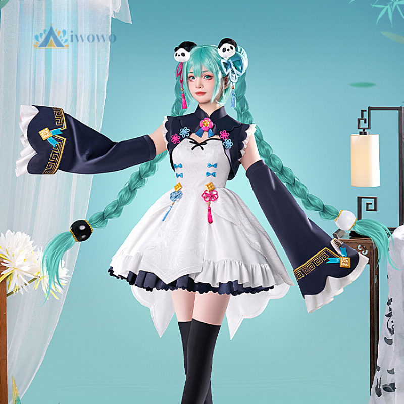Women Fashion Reddit - Costume de Cosplay Miku du projet
