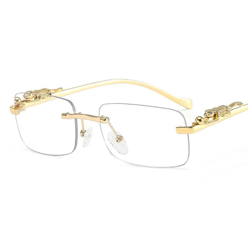 Women'S Fashion Reading Glasses - Lunettes de soleil carrées sans monture