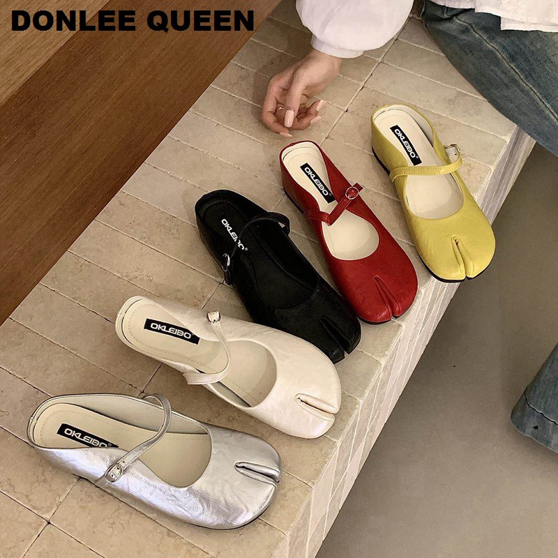 Women Queen Fashion - Mules Tabi Ninja pour femmes, en