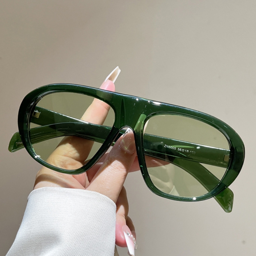 Women'S Fashion Reading Glasses - Nouvelles Lunettes de Soleil Pilote Surdimensionnées