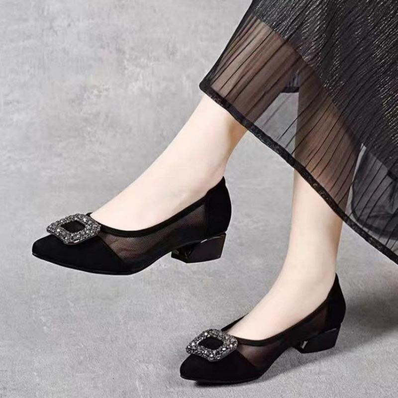 Women Fashion Heels - Escarpins élégants à bout pointu en