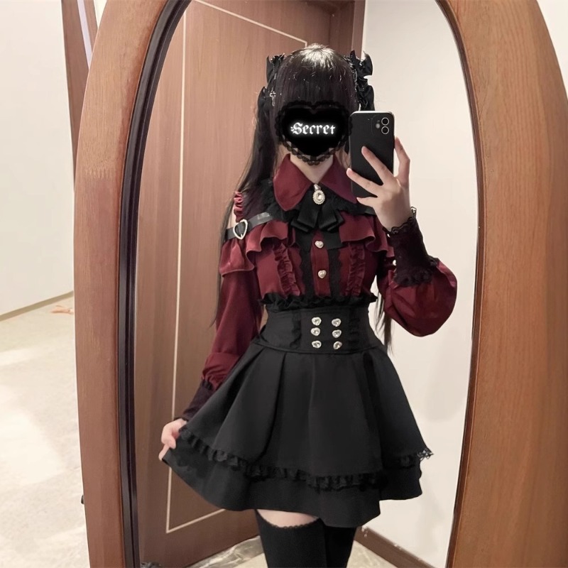 Ensemble de tenue Jirai Kei po - Women'S Y2K Fashion Aesthetic avis et prix