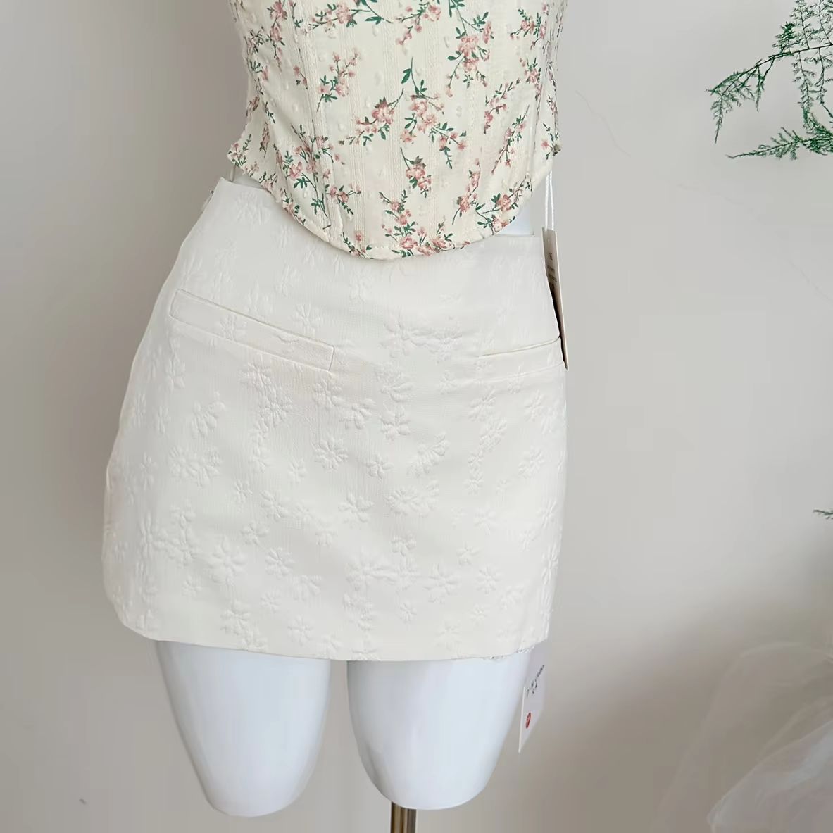 Ensembles jupe femme 2 pièces  - Asymmetric Top Women avis et prix