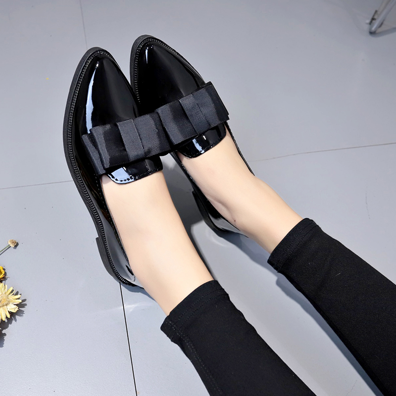 Mocassins à bout pointu en cui - Women Fashion Reddit avis et prix