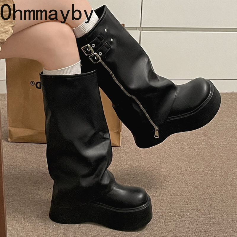 Bottes hautes pour femme style - Winter Fashion Women Boots avis et prix