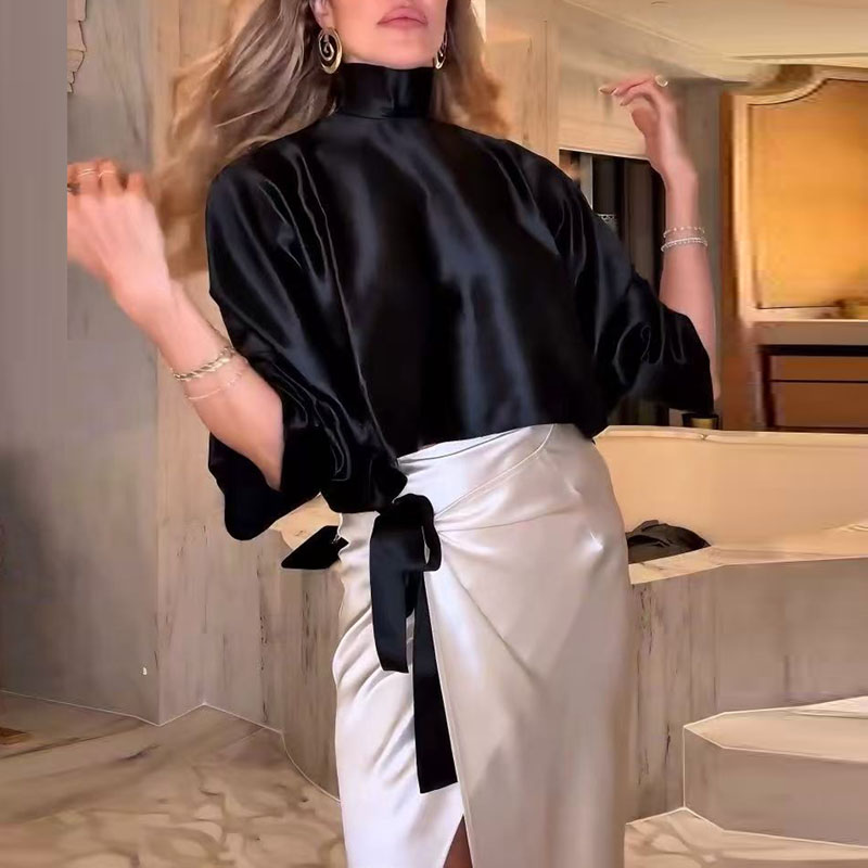 Ensemble deux pièces élégant à - Asymmetric Top Women avis et prix