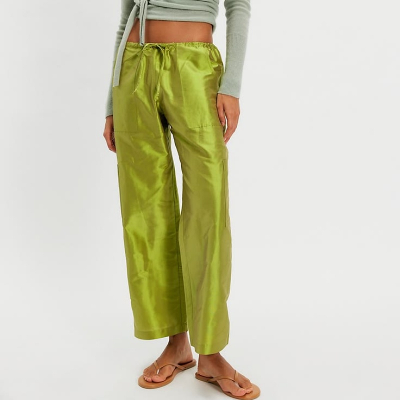 Pantalon cargo métallisé brill - Women'S Fashion Utility Pants avis et prix