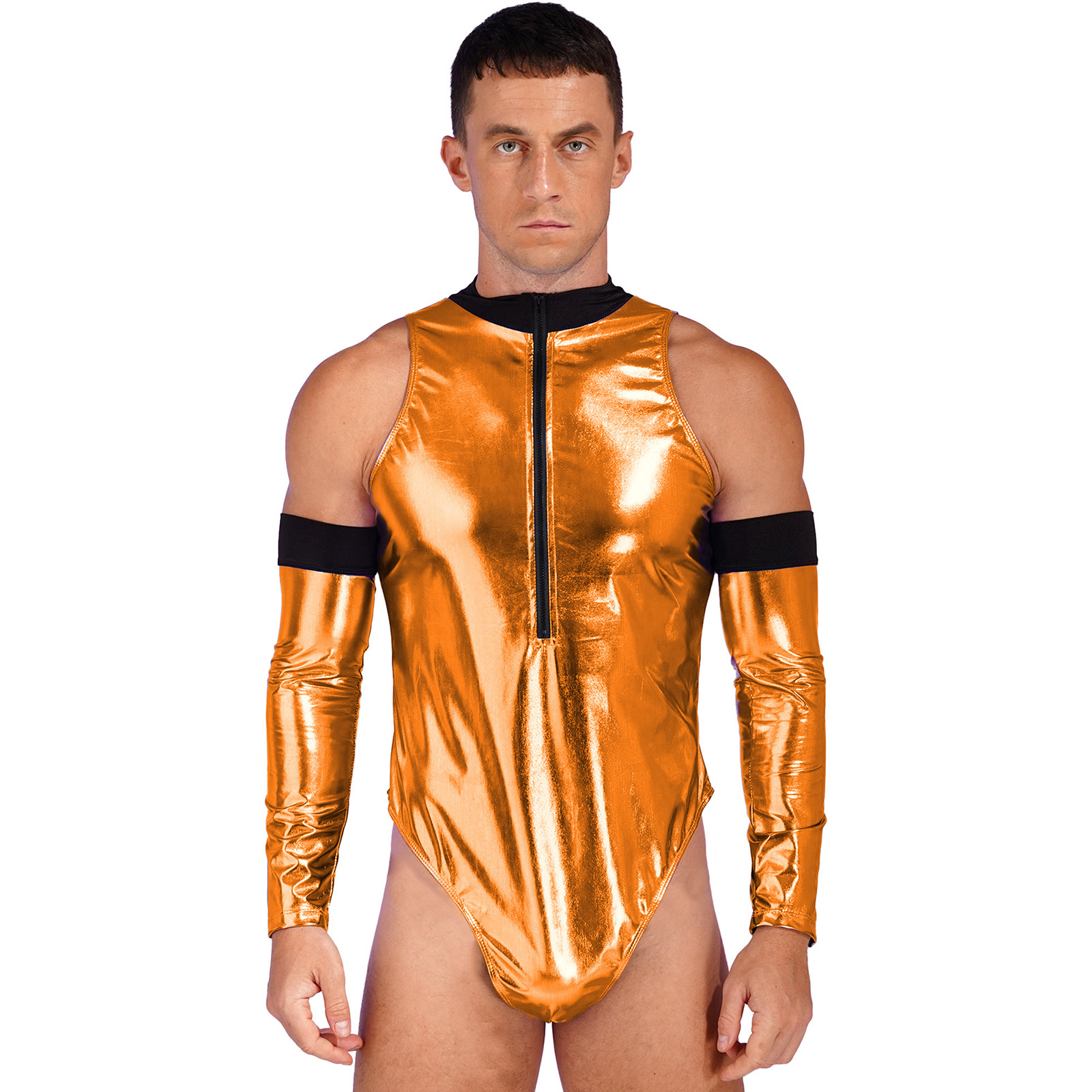 Costume Alien en Cuir Verni po - Sleeveless Jumpsuit avis et prix