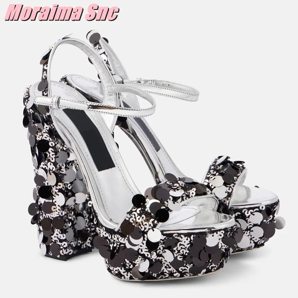 Sandales à plateforme scintill - Women'S Fashion For Summer 2025 avis et prix