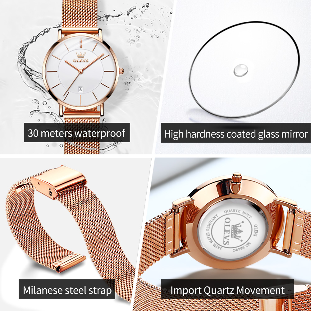 OLEVS femme montre 5869 élégan - Fashion Women Watches avis et prix