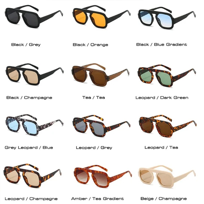 Lunettes de soleil carrées rét - Women'S Fashion Reading Glasses avis et prix