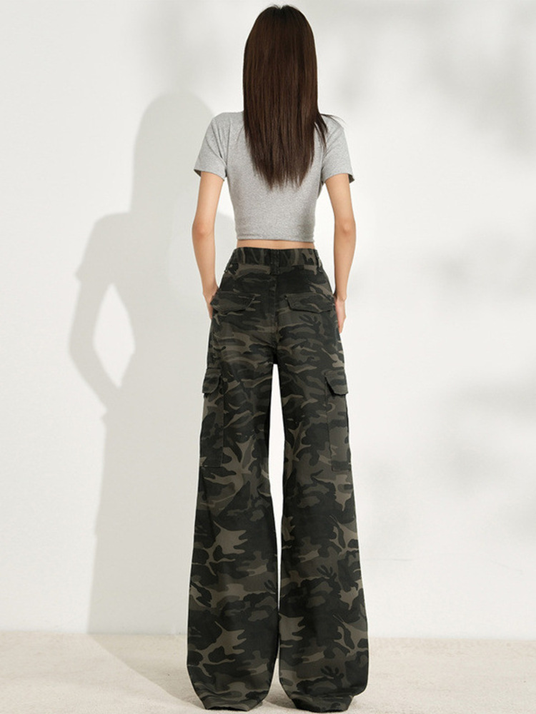 Jean camouflage femme tendance - Women'S Fashion Utility Pants avis et prix