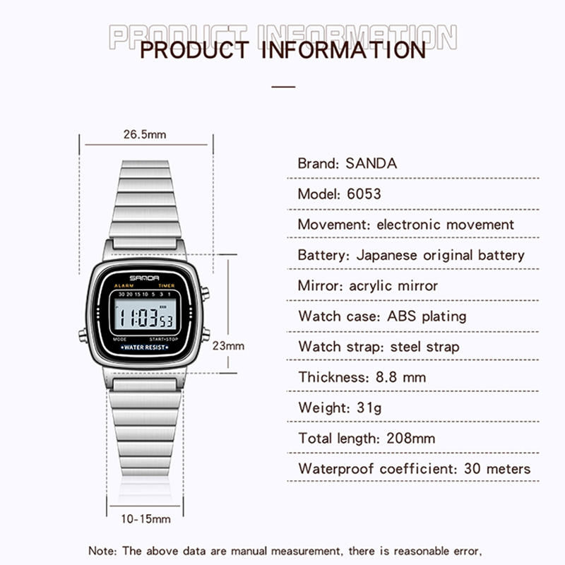SANDA-Montre-bracelet à quartz - Women Fashion Zone avis et prix