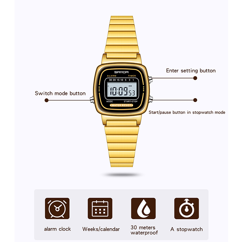 SANDA-Montre-bracelet à quartz - Women Fashion Zone avis et prix