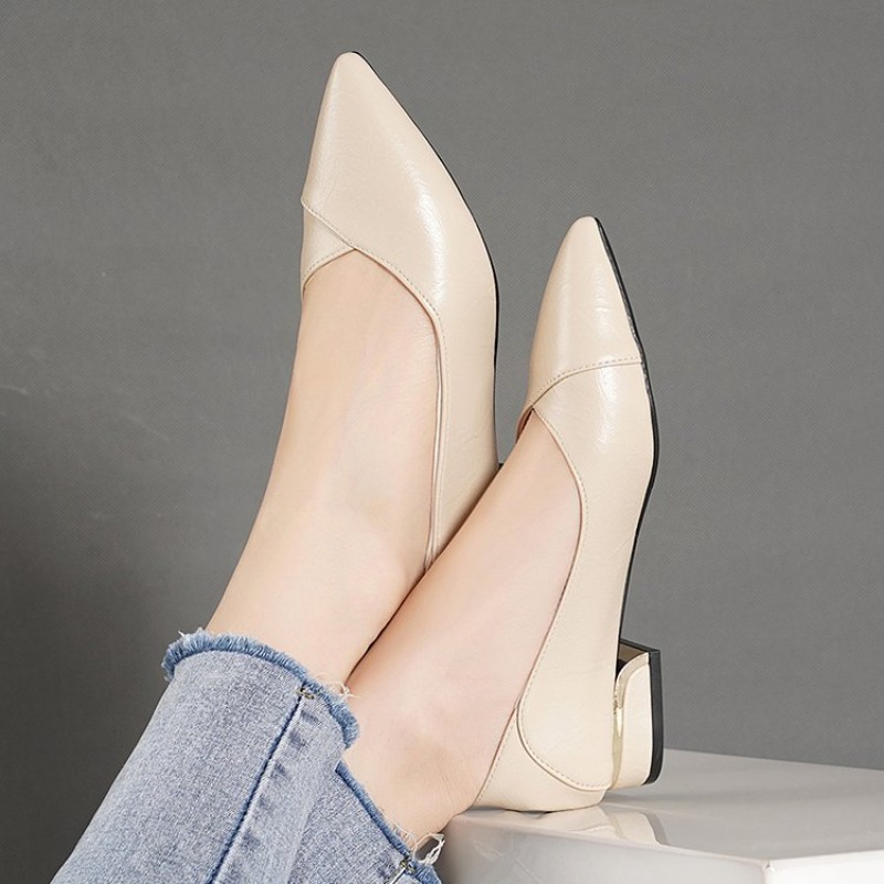 Nouvelles Chaussures en Cuir p - Women Fashion Heels avis et prix