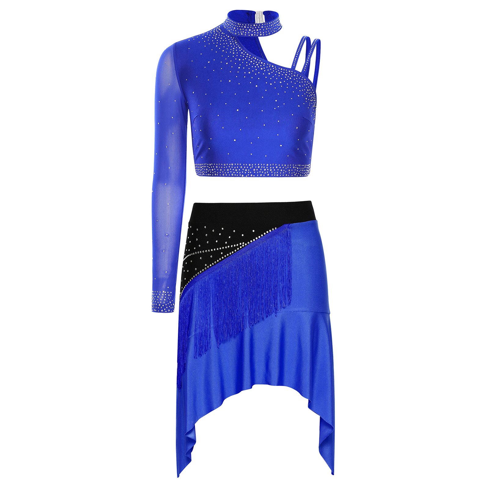 Ensemble de danse latine et de - Asymmetric Top Women avis et prix