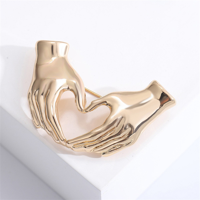 XIALUOKE main Pose coeur broch - Women Fashion Pose avis et prix