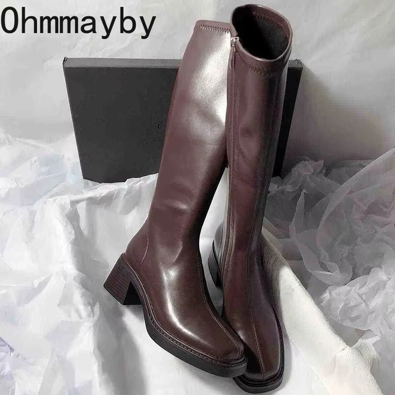 Vintage talon épais femmes gen - Winter Fashion Women Boots avis et prix
