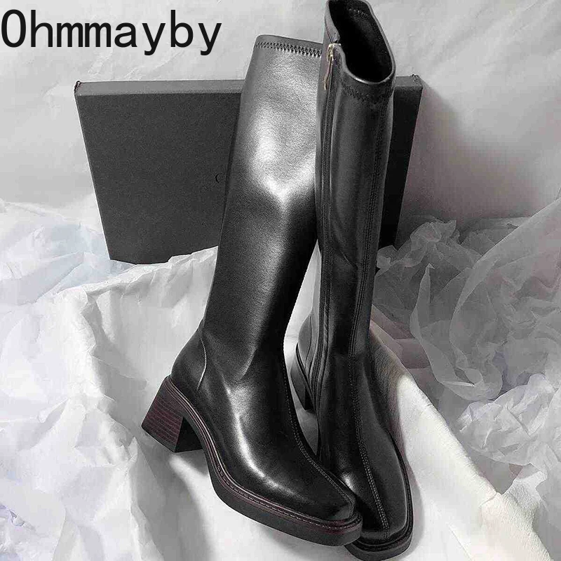 Vintage talon épais femmes gen - Winter Fashion Women Boots avis et prix
