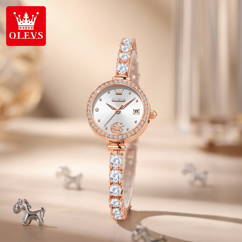 Montre OLEVS 2998 de marque or - Fashion Women Watches avis et prix