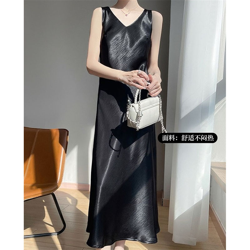 Robes longues en satin doré ha - Women'S Fashion Gilded Age avis et prix