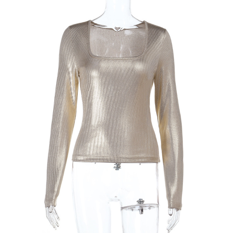 Femmes métal dorure coupe ajus - Women'S Fashion Gilded Age avis et prix