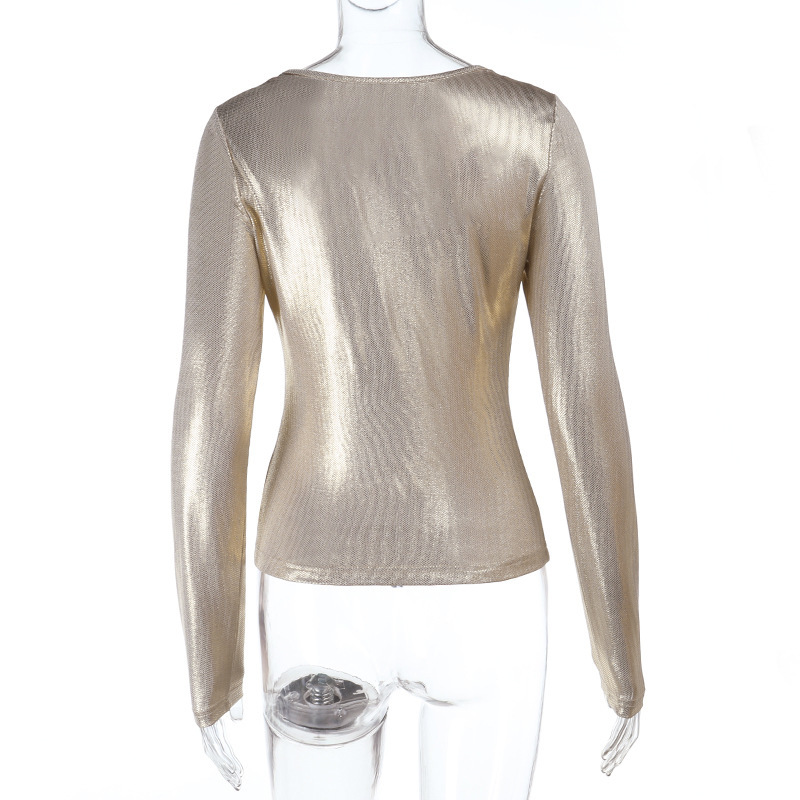 Femmes métal dorure coupe ajus - Women'S Fashion Gilded Age avis et prix