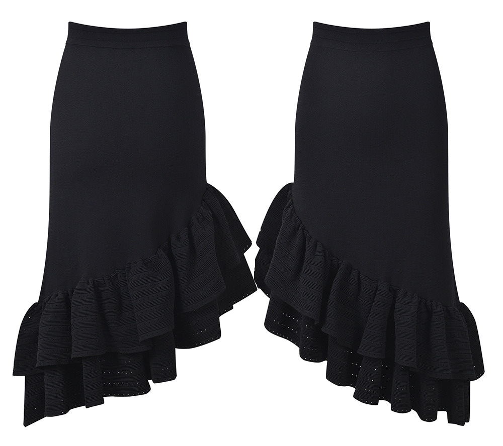 Ensemble 2 pièces tricoté slim - Asymmetric Top Women avis et prix
