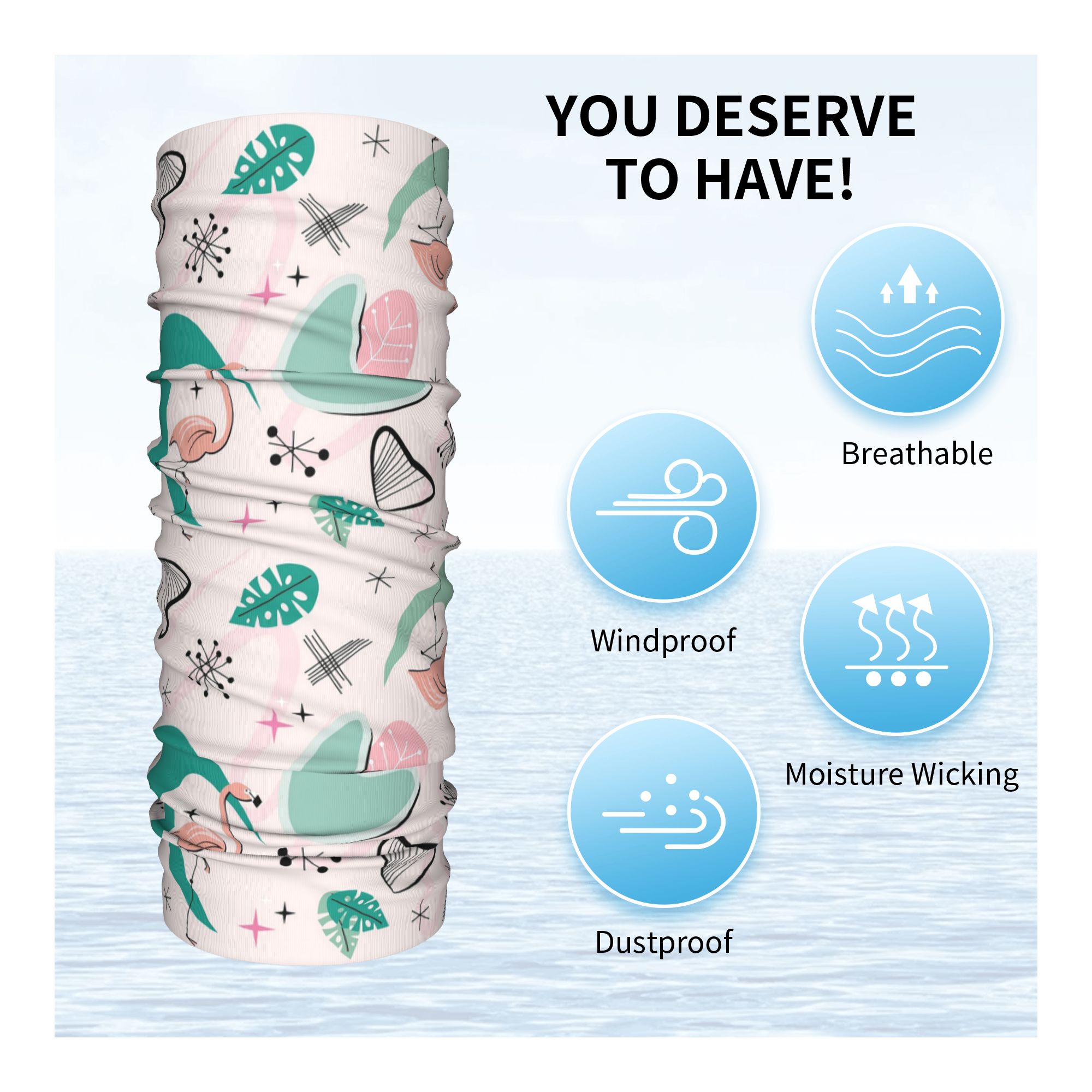 Atomic 50s Flamingo Bandana Ne - Women'S Fashion Of The 50S avis et prix
