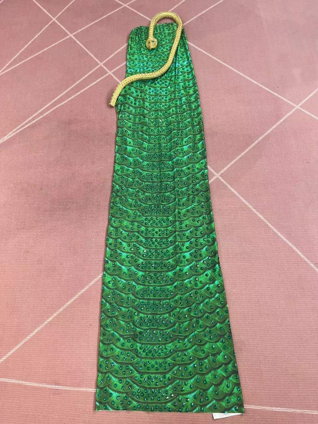 Robe tube verte scintillante o - Women Fashion Designer Dresses Photos avis et prix