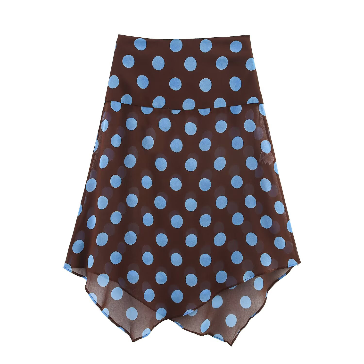 Ensemble écharpe fine à pois p - Asymmetric Top Women avis et prix