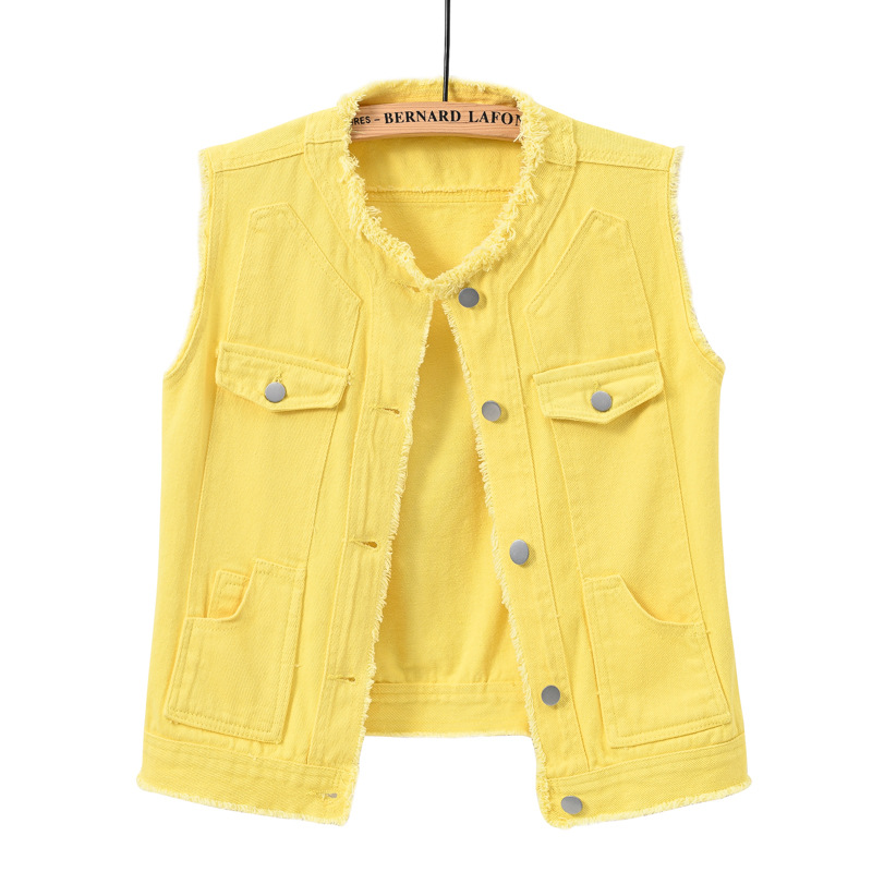 Débardeur en jean amincissant  - Women'S Fashion Vest Tops avis et prix