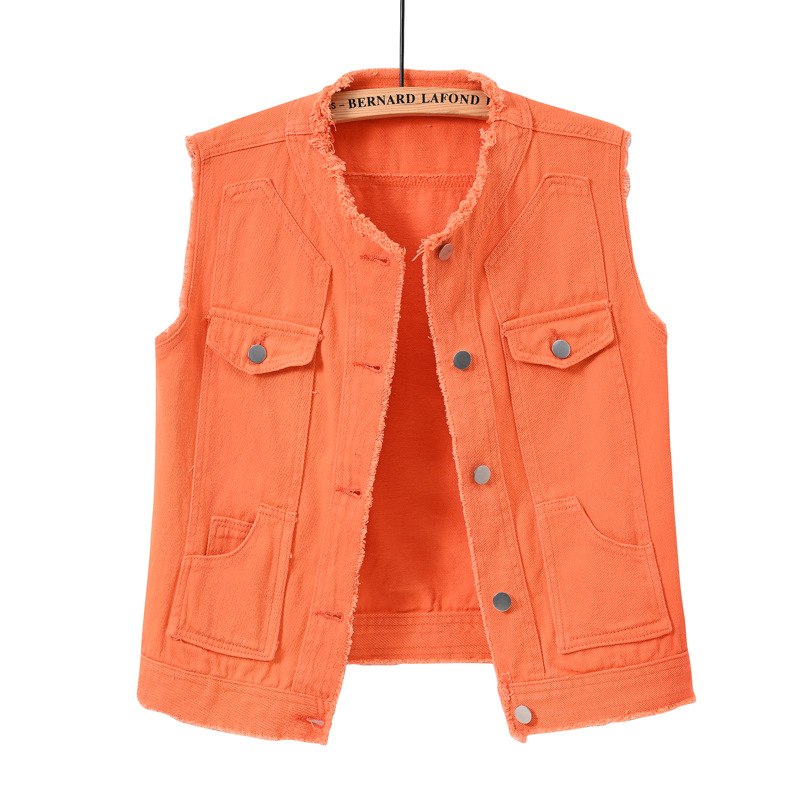 Débardeur en jean amincissant  - Women'S Fashion Vest Tops avis et prix