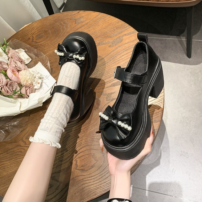 Chaussures Lolita 2026 noires  - Women Fashion Heels avis et prix