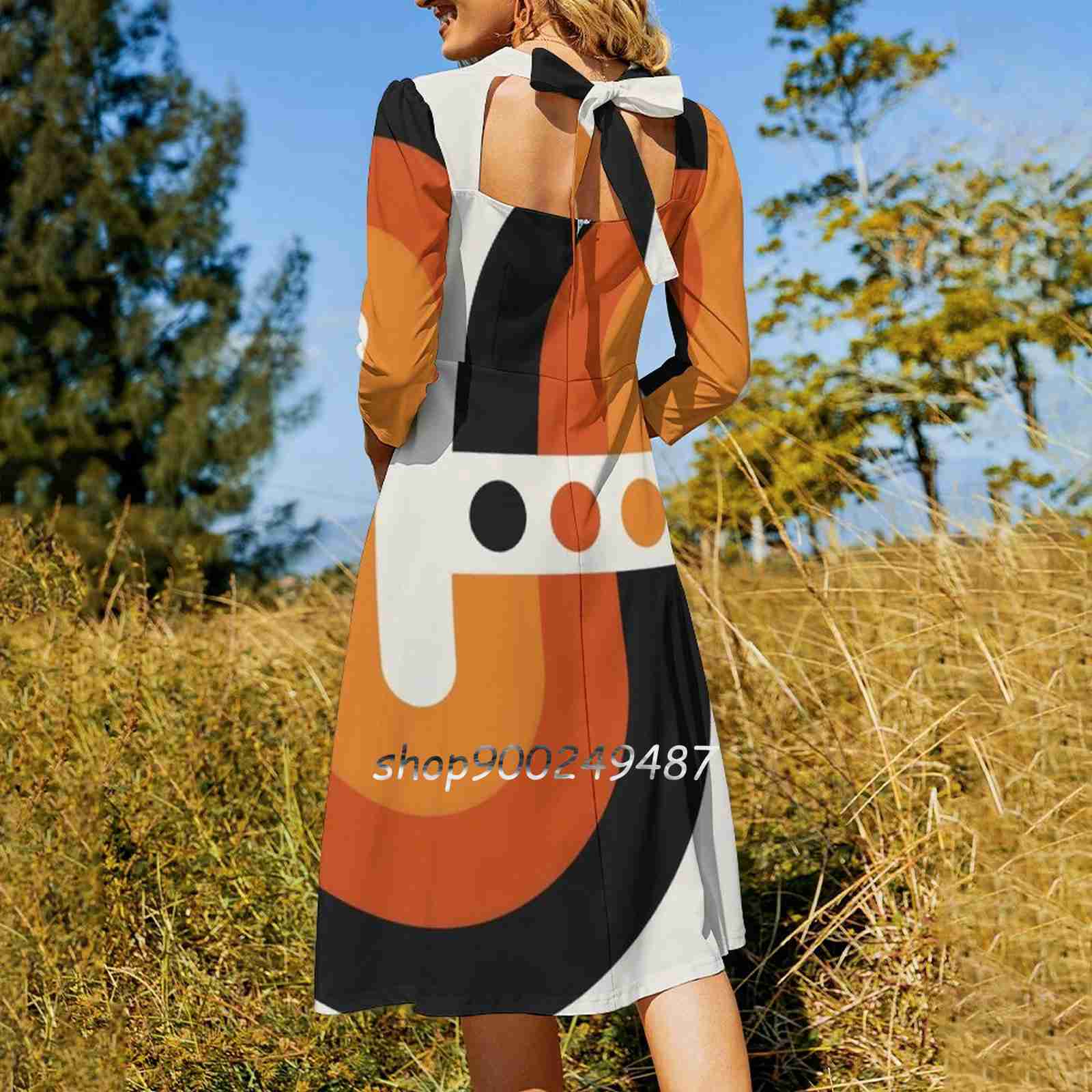 Robe évasée à encolure carrée  - Women'S Fashion In The 60S avis et prix