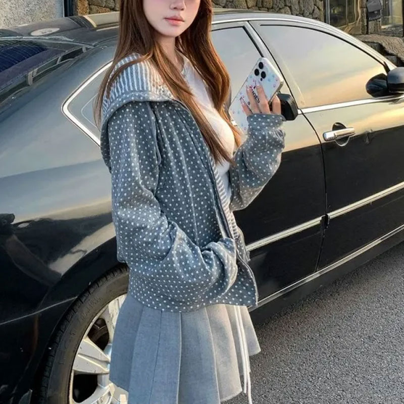 Sweat-shirt à capuche imprimé  - Women'S Fashion Zip Up Hoodies avis et prix