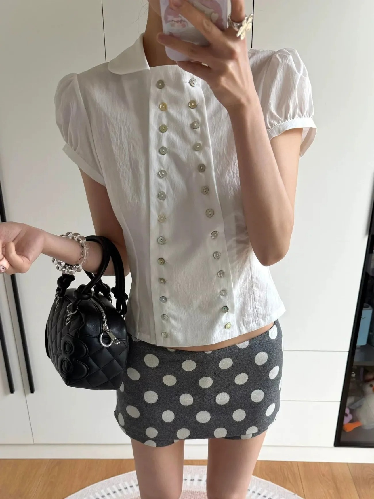 Blouse Y2K Esthétique Col Pete - Women'S Y2K Fashion Aesthetic avis et prix